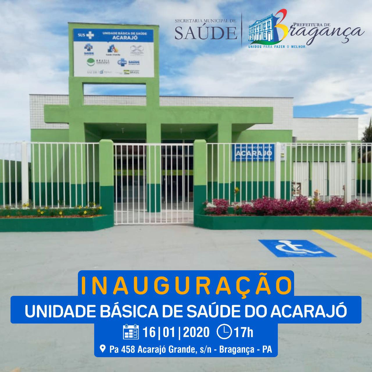 Inaugaração UBS Acarajo