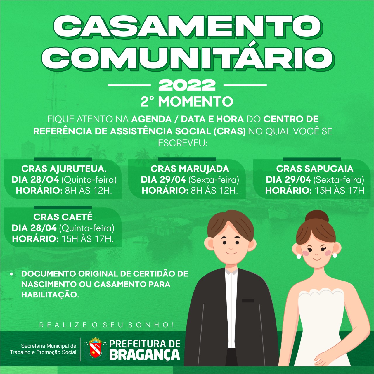 CASAMENTO COMUNITÁRIO 2022