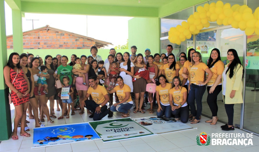 PALESTRA CAMPANHA AGOSTO DOURADO NA UBS DO ACARAJÓ.