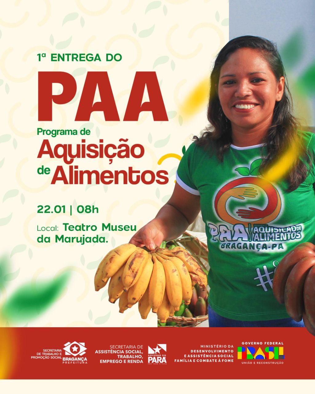 1ª ENTREGA DE 2025 DO PAA