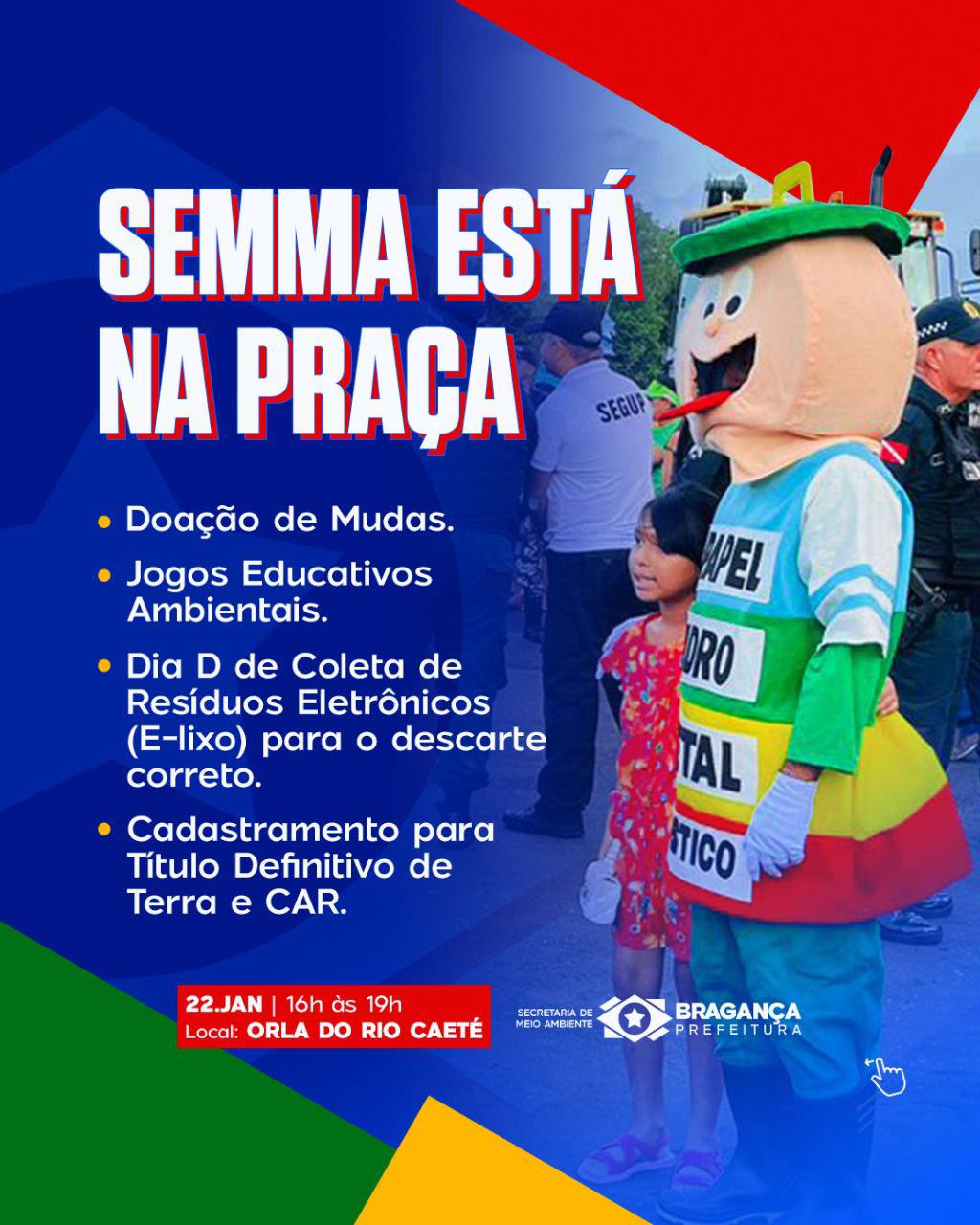 A SEMMA ESTÁ NA PRAÇA! 💚✨🌱