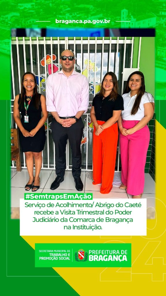 Abrigo do Caeté Recebe a Visita Trimestral do Poder Judiciário