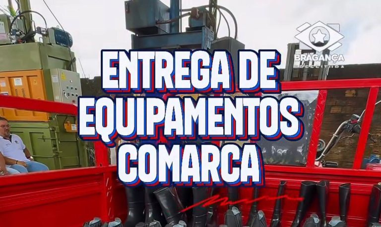 COOMARCA RECEBE NOVOS EQUIPAMENTOS E BRAGANÇA AVANÇA NA COLETA SELETIVA