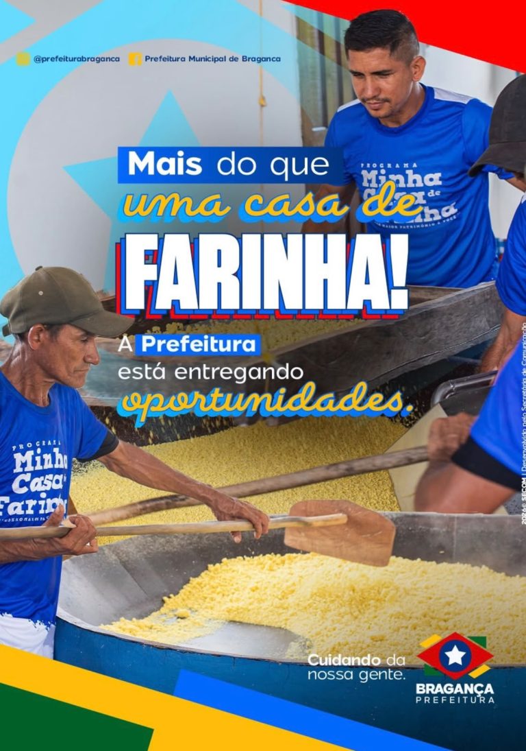 MAIS UMA CASA DE FARINHA FORTALECE A AGRICULTURA FAMILIAR