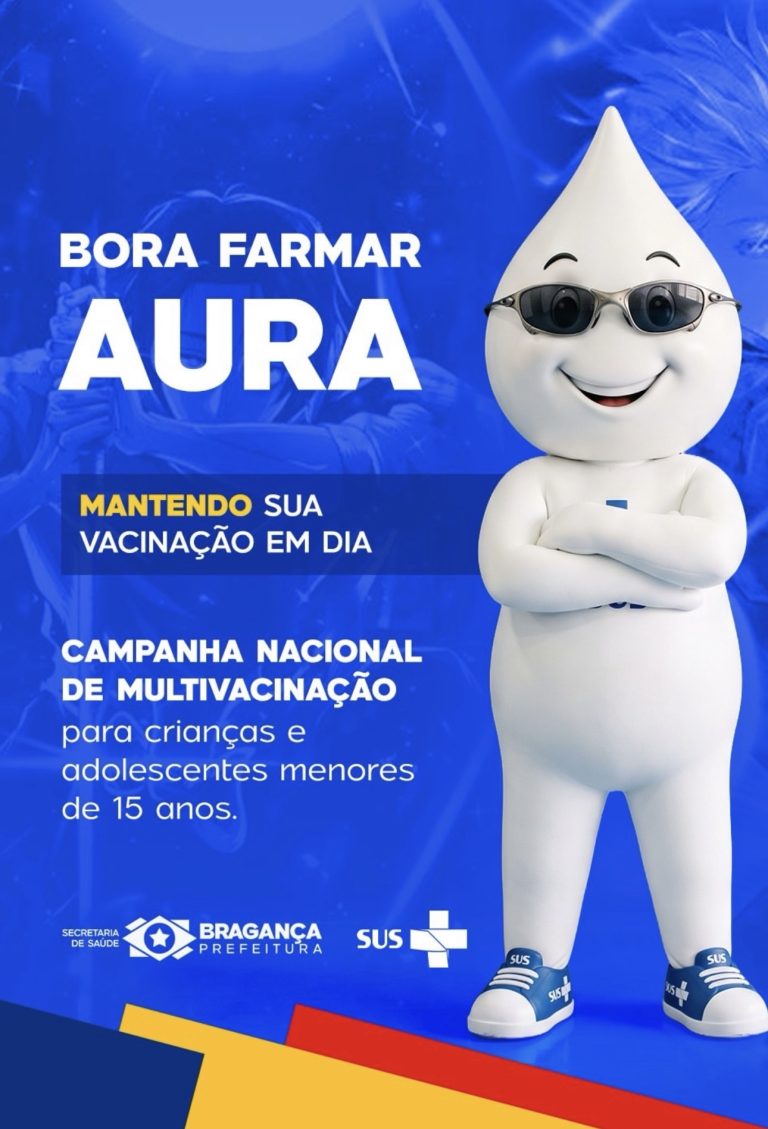 FARMAR AURA DE VERDADE É MANTER A VACINAÇÃO EM DIA!